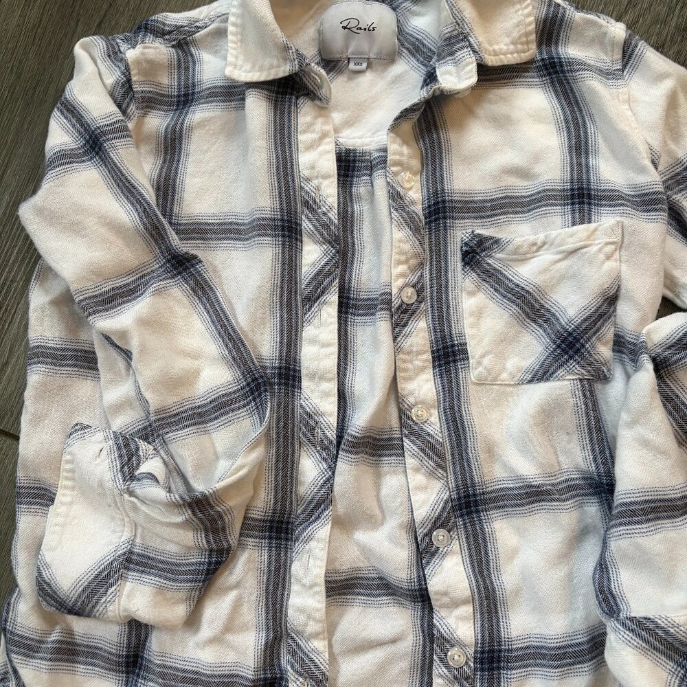 Rails Soft Plaid Button Down